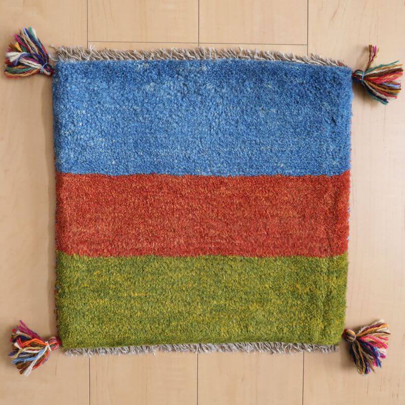 【2枚で46,000円】ギャッベ 39×41cm(BP-851)