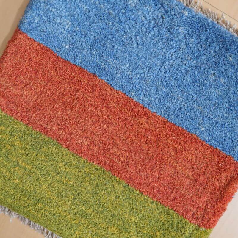 【2枚で46,000円】ギャッベ 39×41cm(BP-851)