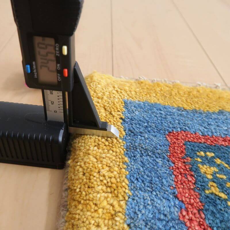 【2枚で46,000円】ギャッベ 38×42cm(BP-853)