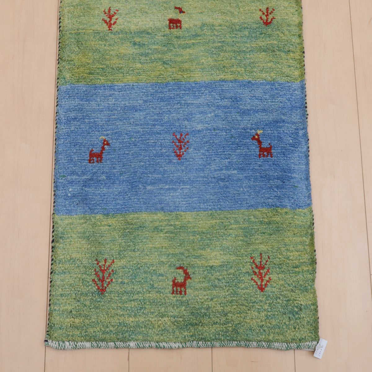 ギャッベ(ラティーフ) 130×50cm(BR-11638)