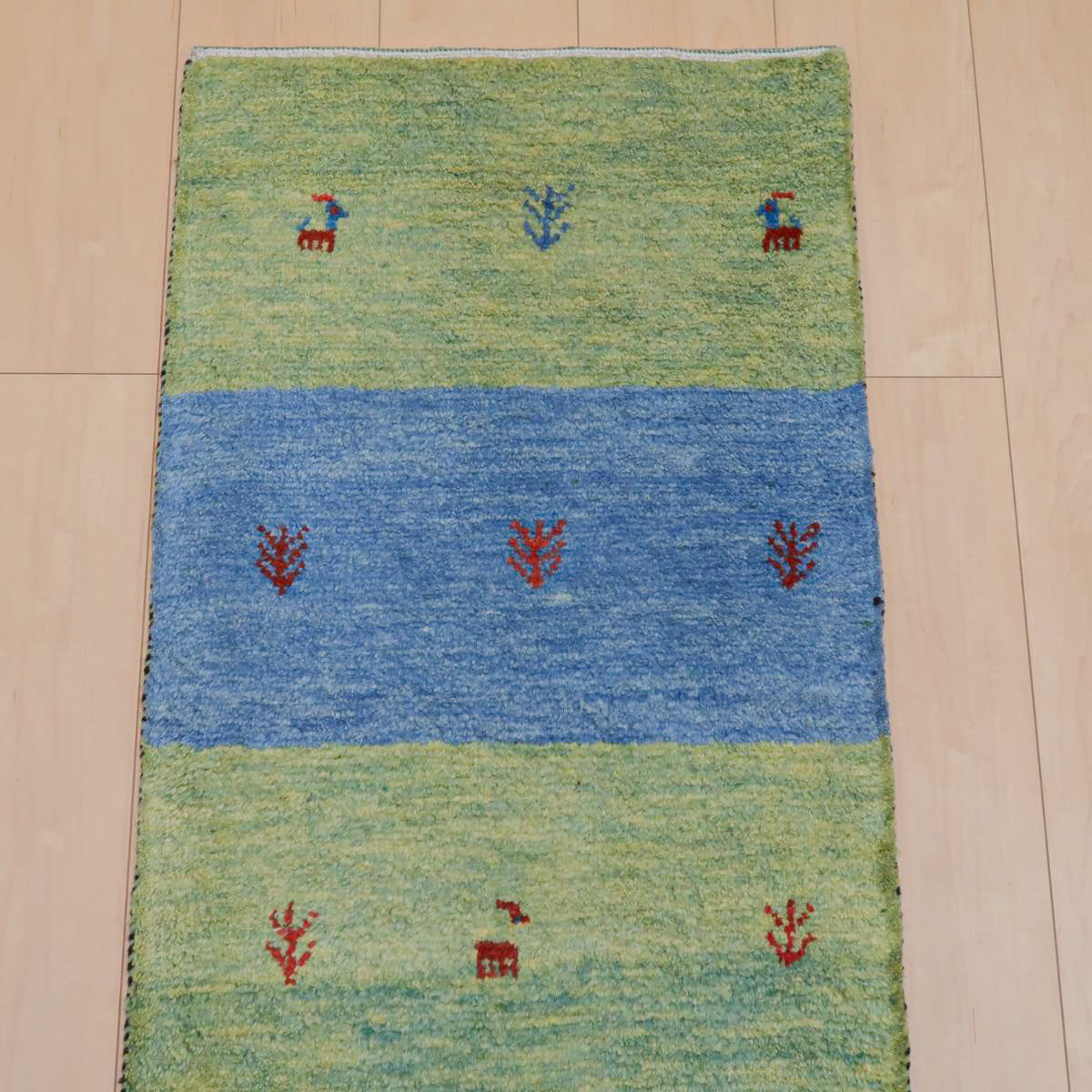 ギャッベ(ラティーフ) 130×50cm(BR-11638)