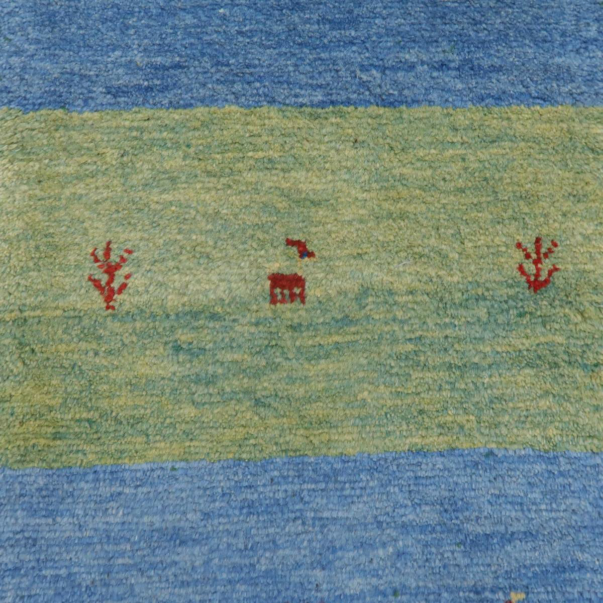 ギャッベ(ラティーフ) 130×50cm(BR-11638)