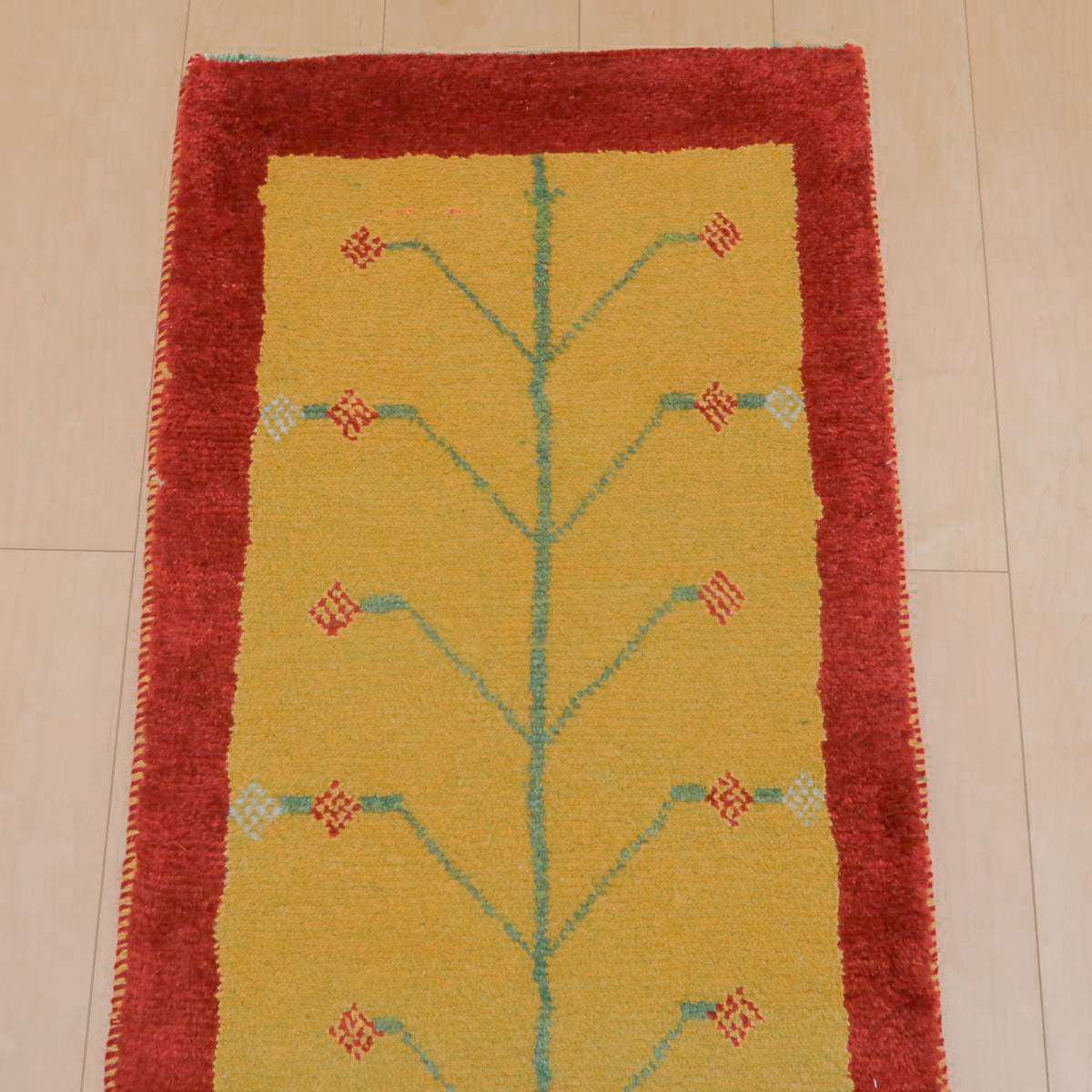 ギャッベ(ラティーフ) 149×55cm(BR-11640)