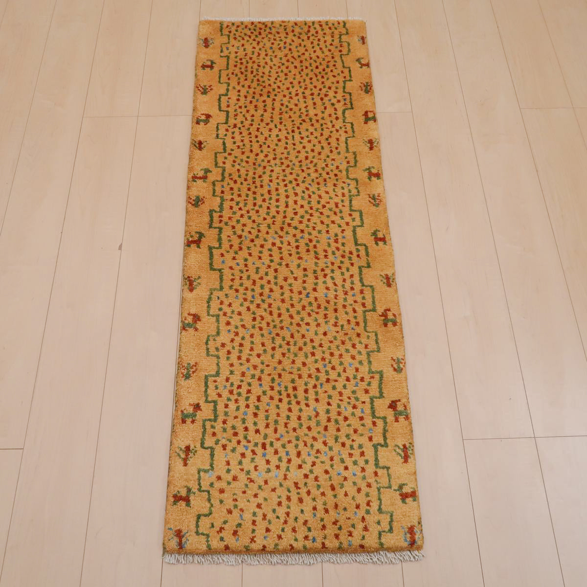 ギャッベ(ラティーフ) 148×50cm(BR-11646)