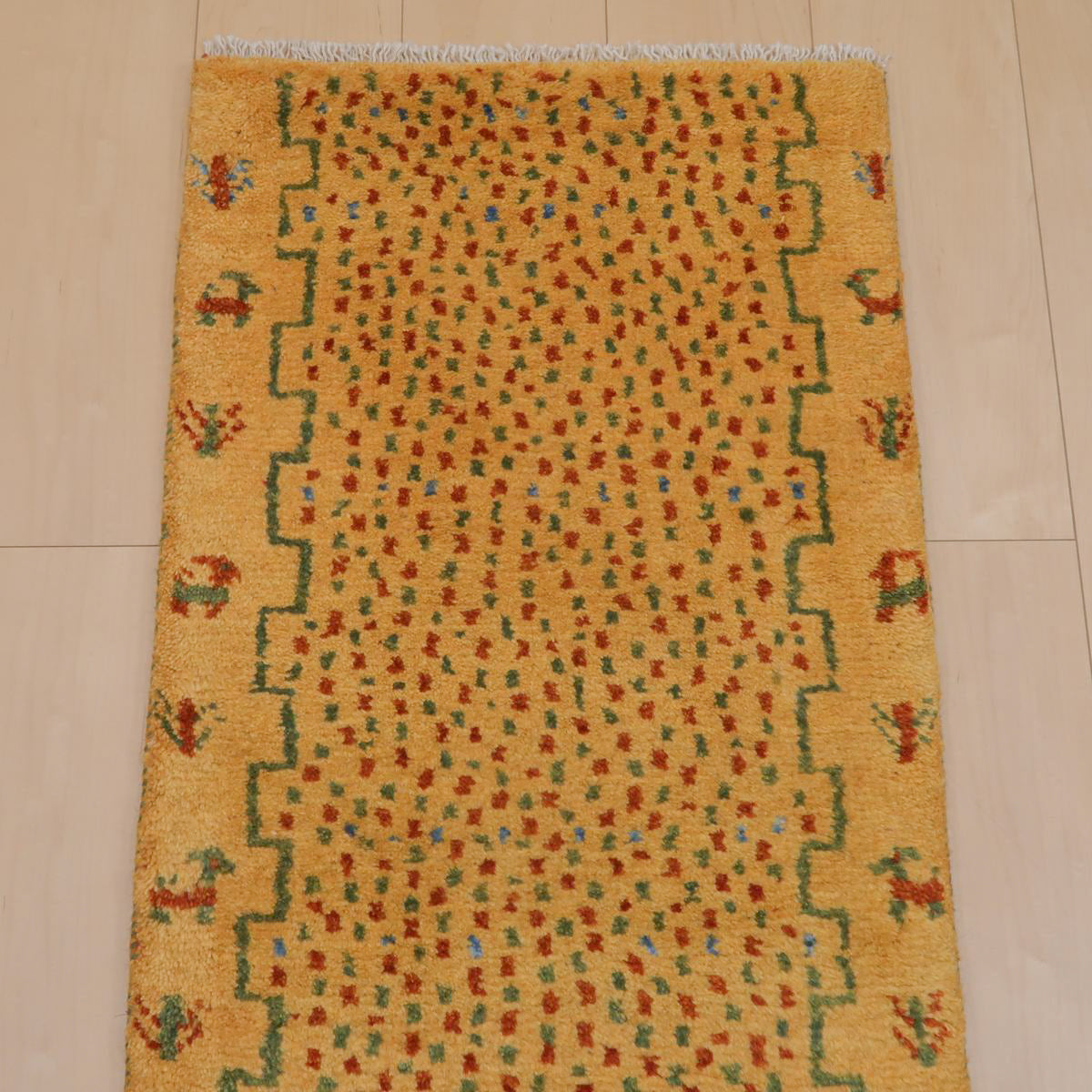 ギャッベ(ラティーフ) 148×50cm(BR-11646)