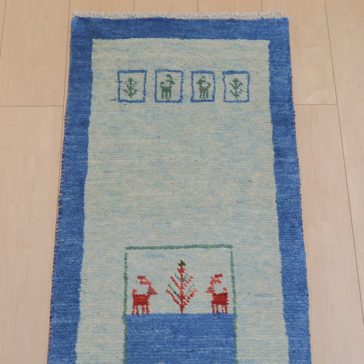 ギャッベ(ラティーフ) 136×50cm(BR-11657)
