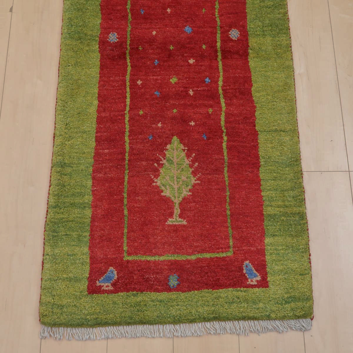 ギャッベ(ラティーフ) 157×65cm(BR-11658)