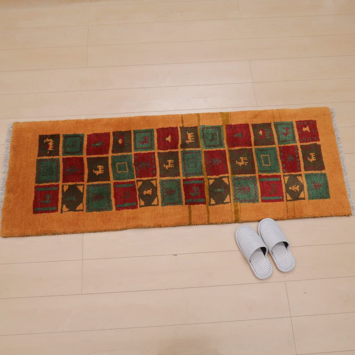 ギャッベ(ラティーフ) 166×60cm(BR-11661)