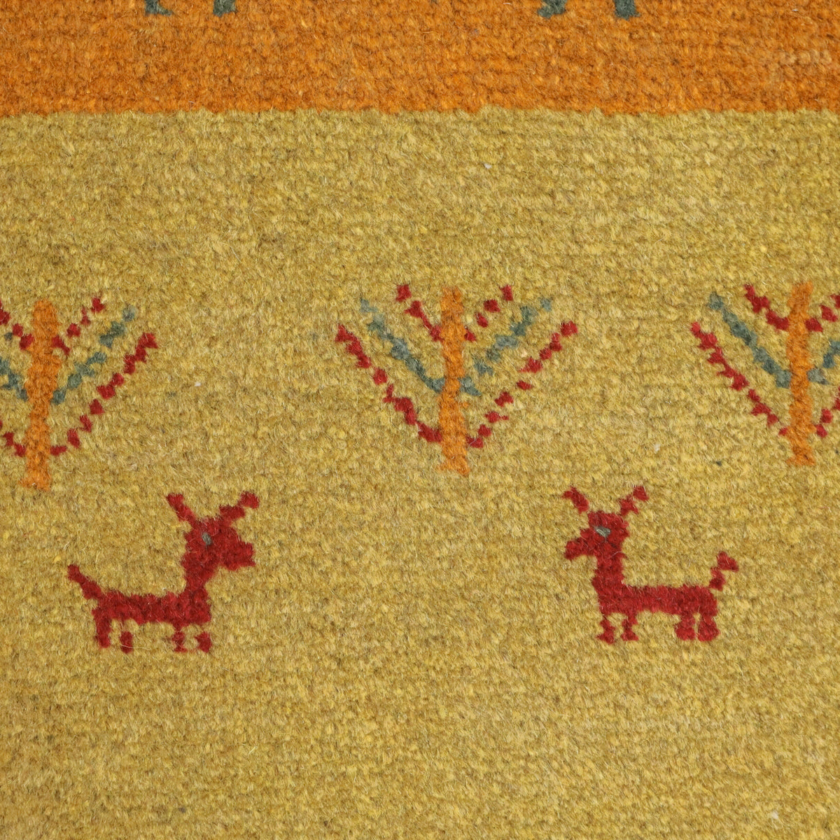 ギャッベ(ギャッベ) 152×53cm(BR-12466)