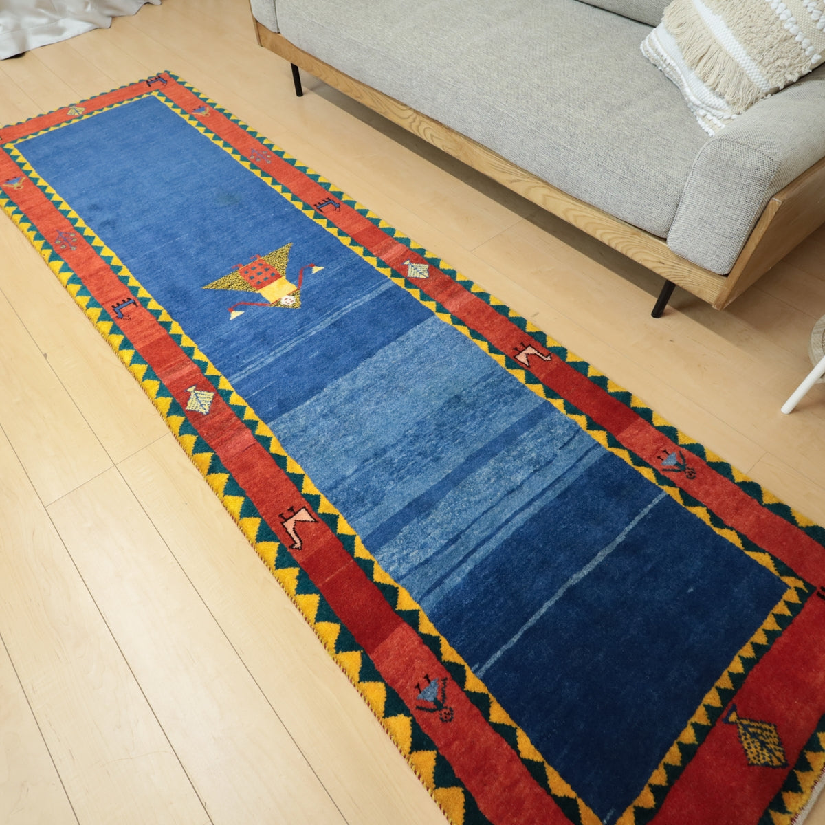 ギャッベ 290×84cm(BR-12484)