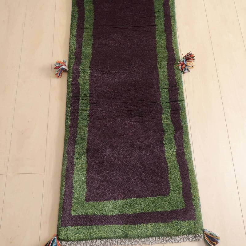 ギャッベ 148×54cm(BR-64422)