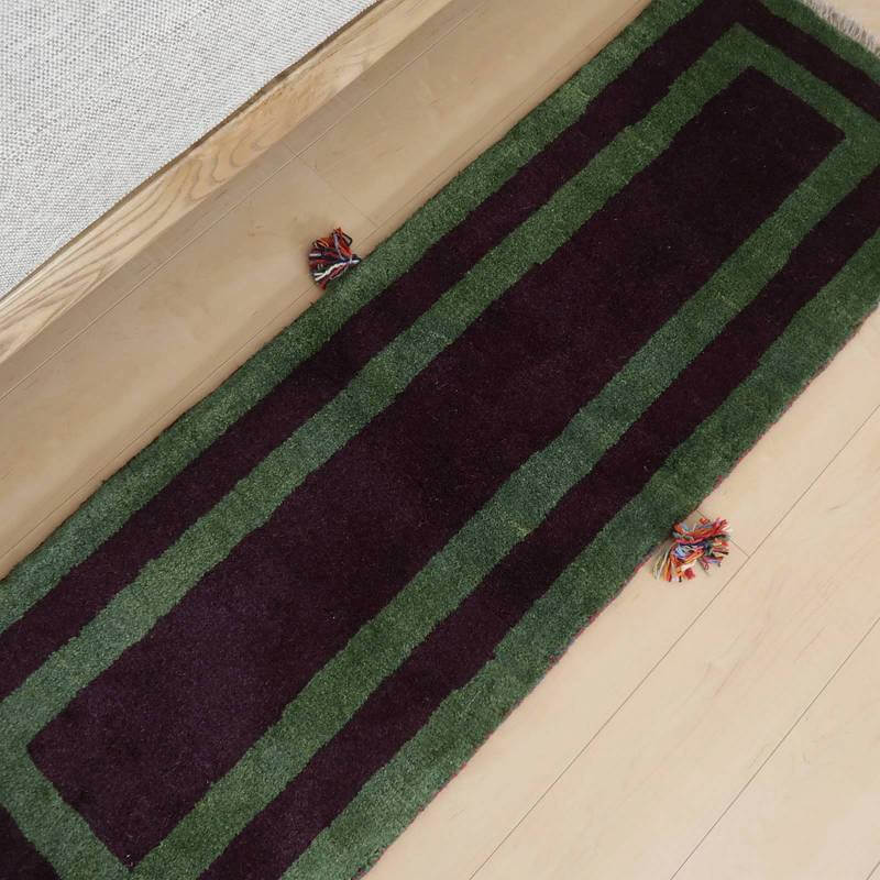 ギャッベ 153×52cm(BR-71330)