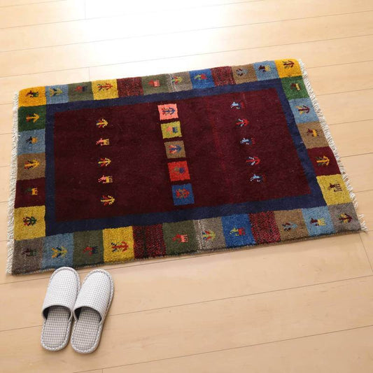 ギャッベ 121×81cm(BS-10190)