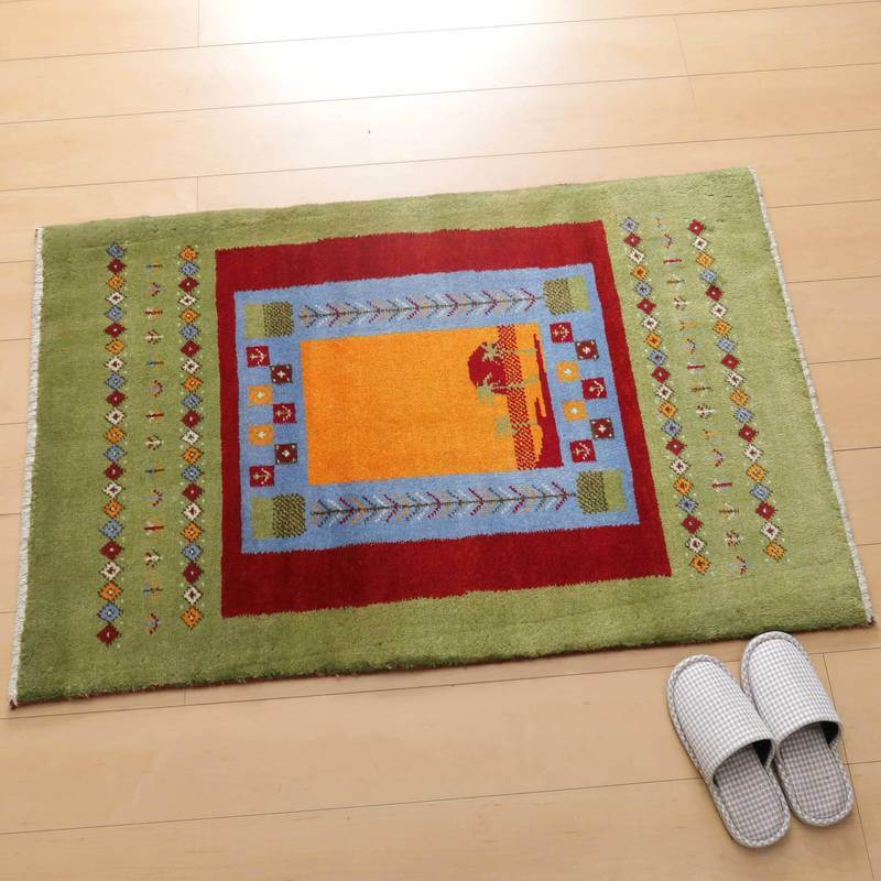ギャッベ 124×81cm(BS-10213)