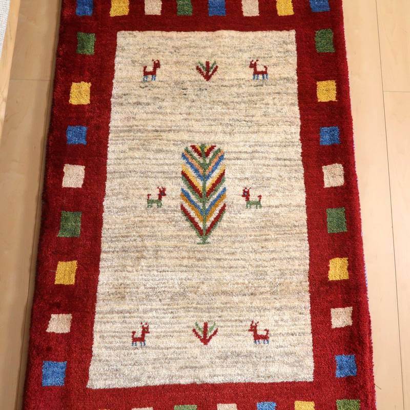 ギャッベ 125×82cm(BS-10643)