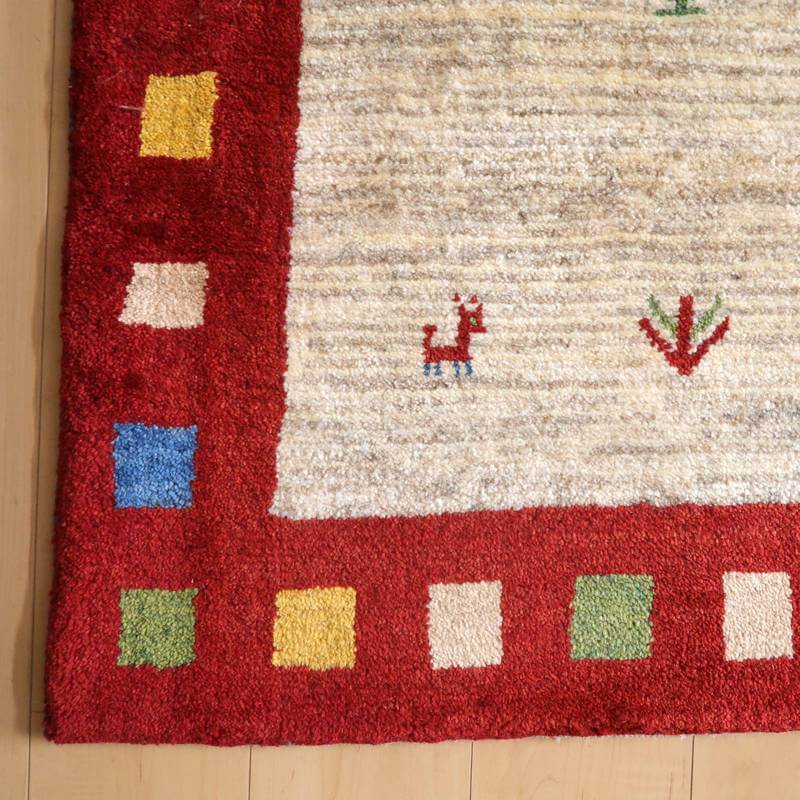 ギャッベ 125×82cm(BS-10643)
