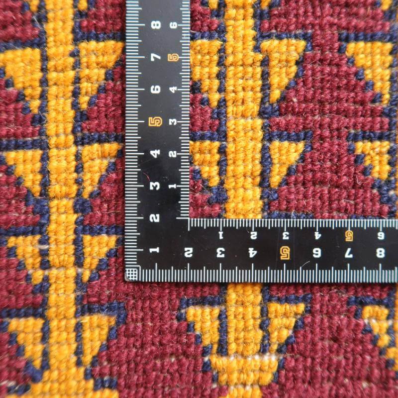ギャッベ/カシュクリ、細かな上質ランク 127×79cm(BS-10647)