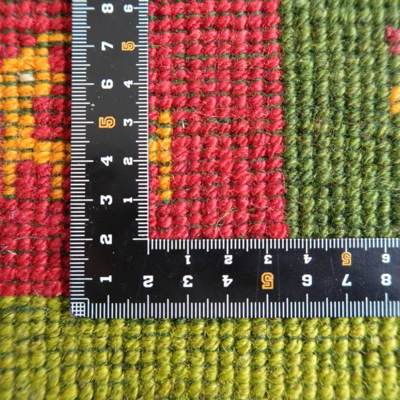 上質ギャッベ/リーズバフ 123×81cm(BS-10687)