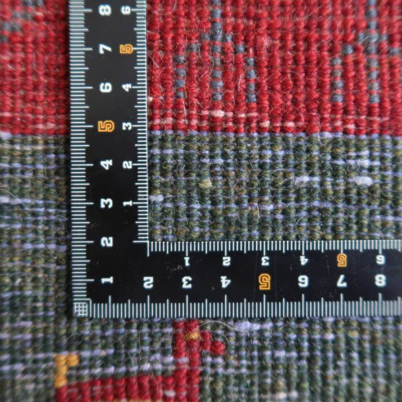 ギャッベ/カシュクリ、細かな上質ランク 120×76cm(BS-10694)