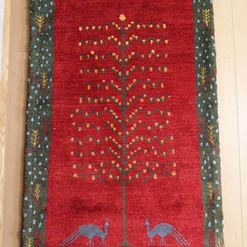 ギャッベ/カシュクリ、細かな上質ランク 120×76cm(BS-10694)