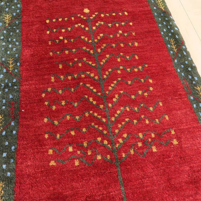 ギャッベ/カシュクリ、細かな上質ランク 120×76cm(BS-10694)