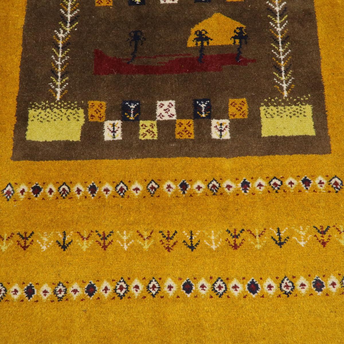 ギャッベ(ラティーフ) 121×81cm(BS-11392)