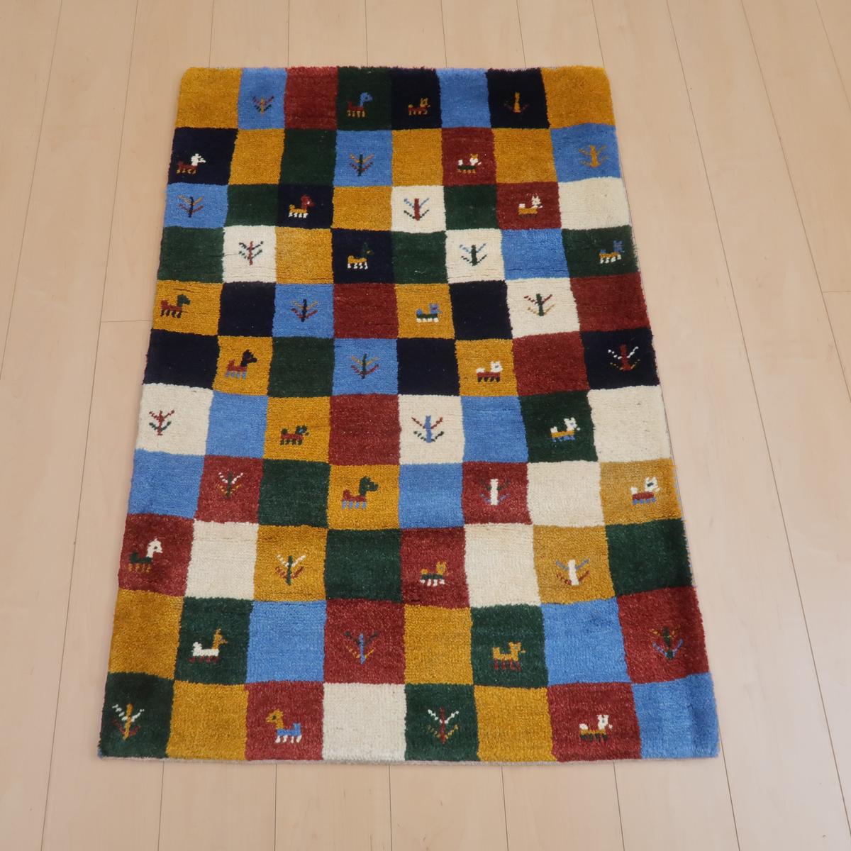 ギャッベ(ラティーフ) 124×84cm(BS-11399)