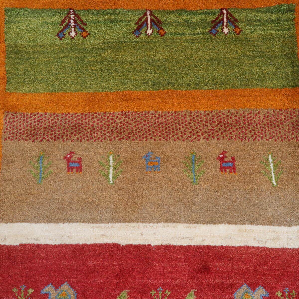 ギャッベ(ラティーフ) 124×86cm(BS-11411)