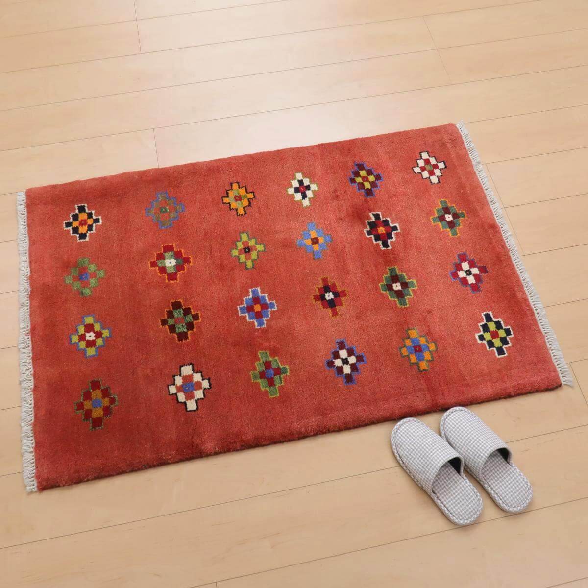 ギャッベ(ラティーフ) 124×81cm(BS-11412)