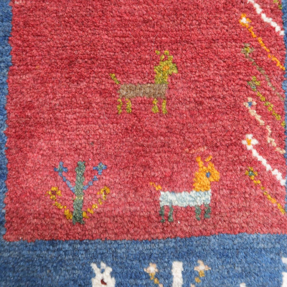ギャッベ(ラティーフ) 124×82cm(BS-11456)