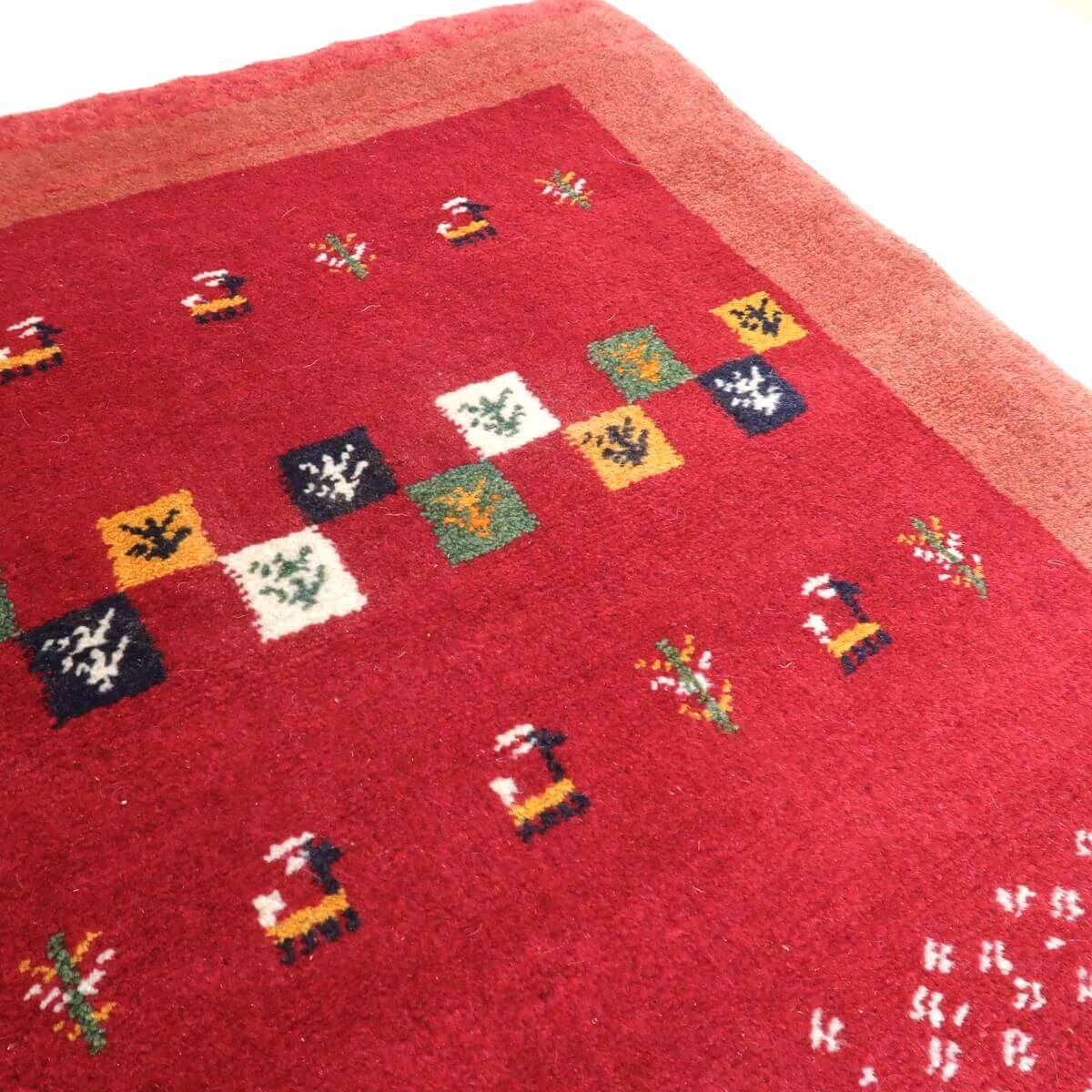 ギャッベ(ラティーフ) 124×85cm(BS-11473)