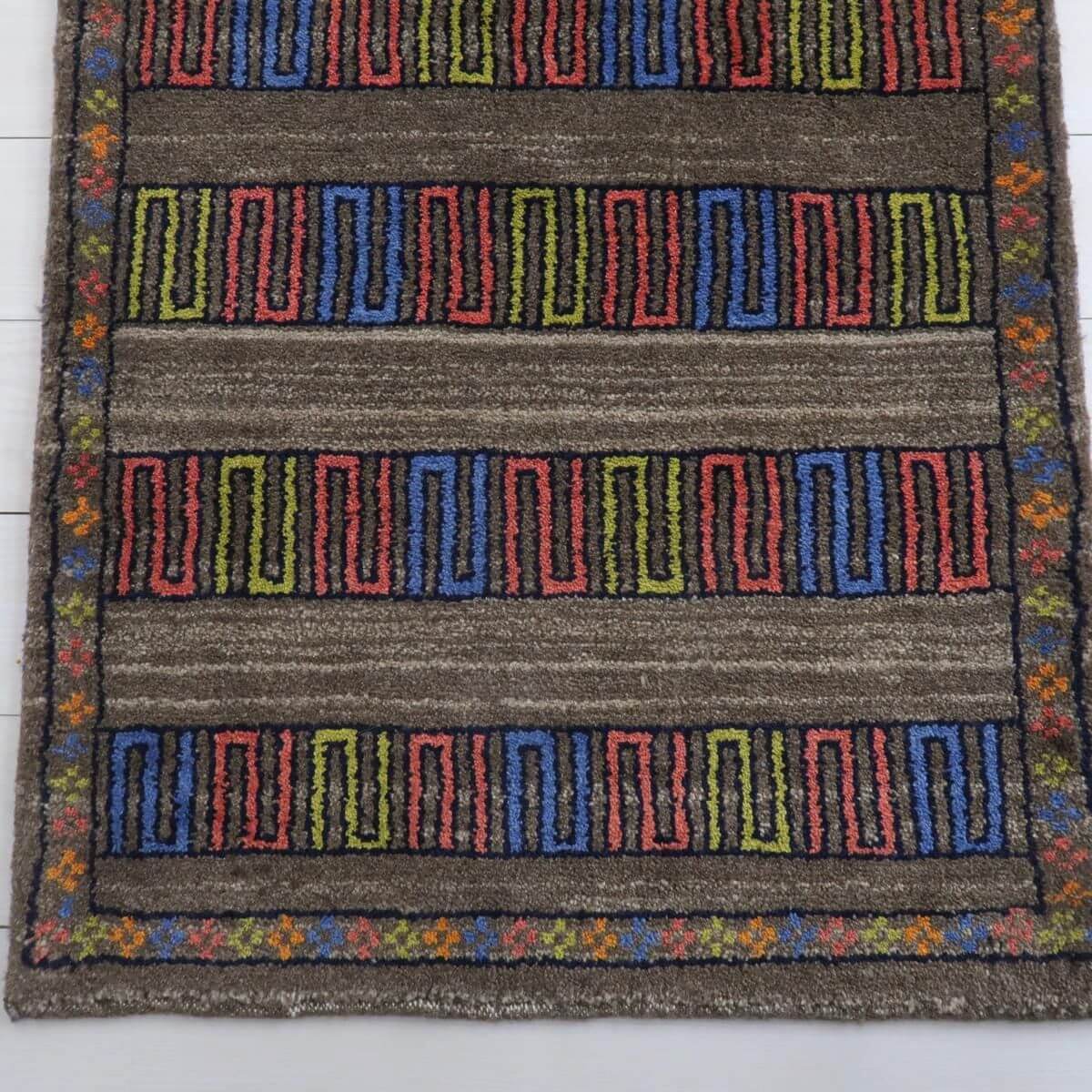 ギャッベ(カシュクリ) 132×82cm(BS-11478)