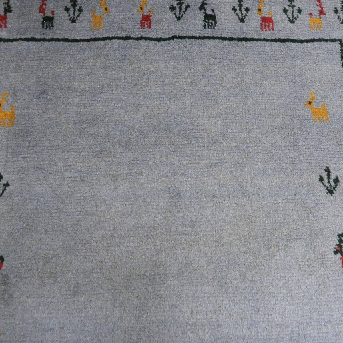 ギャッベ(ラティーフ) 123×85cm(BS-11481)