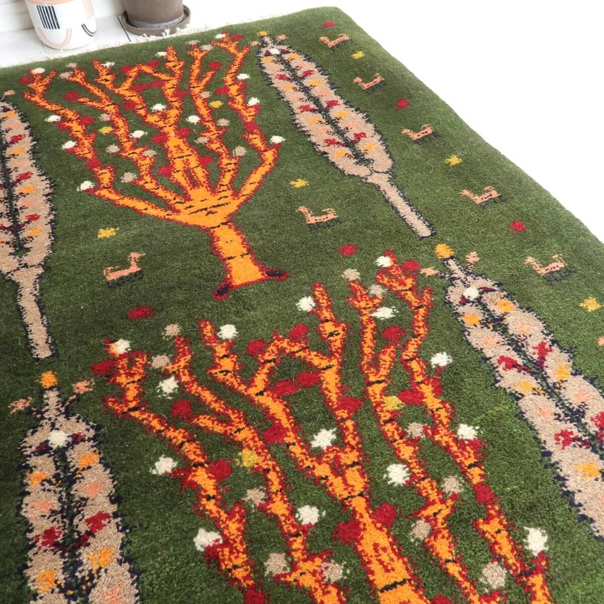 ギャッベ(カシュクリ) 131×84cm(BS-11502)