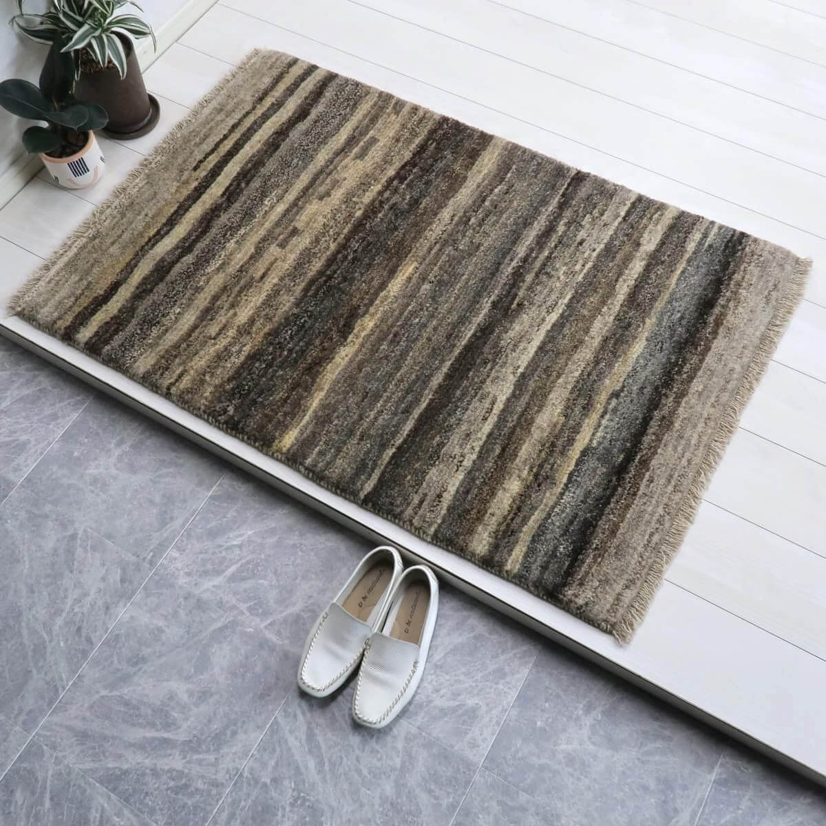 ギャッベ(カシュクリ) 120×81cm(BS-11503)