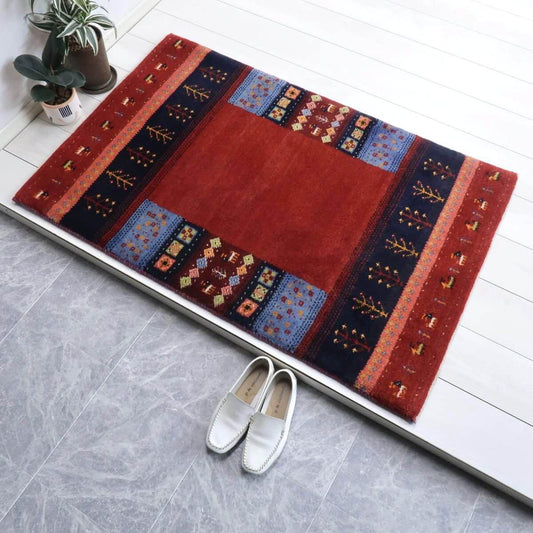 ギャッベ(カシュクリ) 125×80cm(BS-11505)