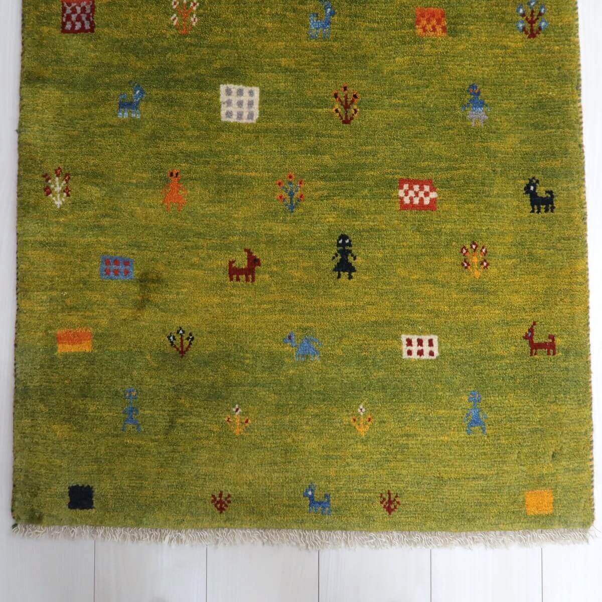 ギャッベ(ラティーフ) 101×78cm(BS-11507)