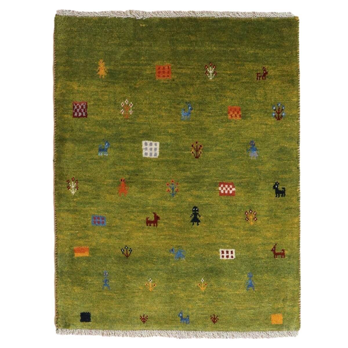 ギャッベ(ラティーフ) 101×78cm(BS-11507)