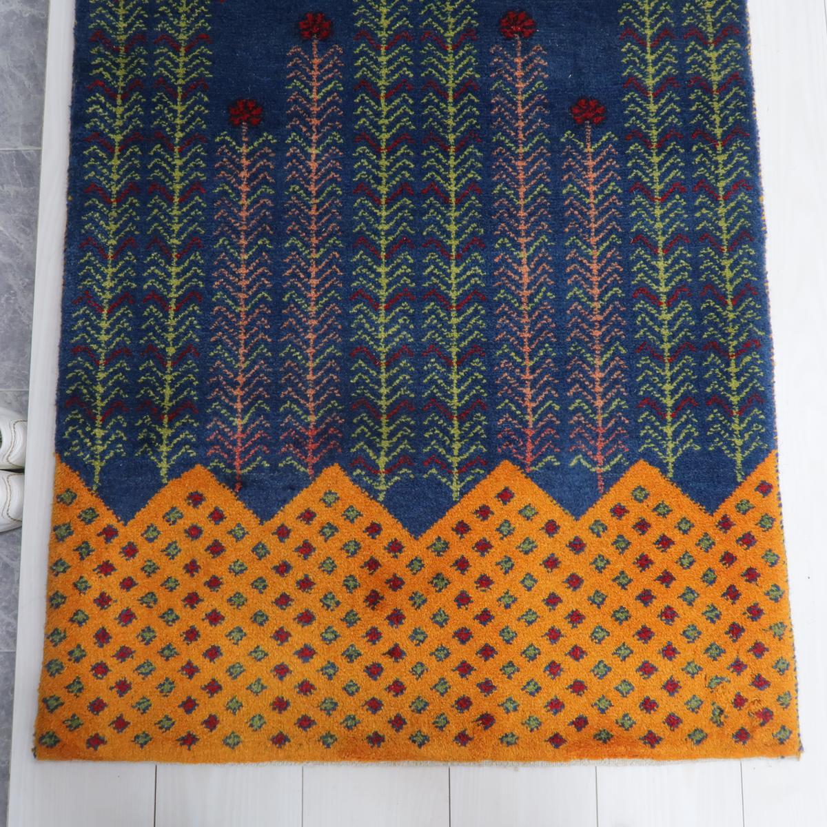 ギャッベ(ラティーフ) 123×79cm(BS-11531)