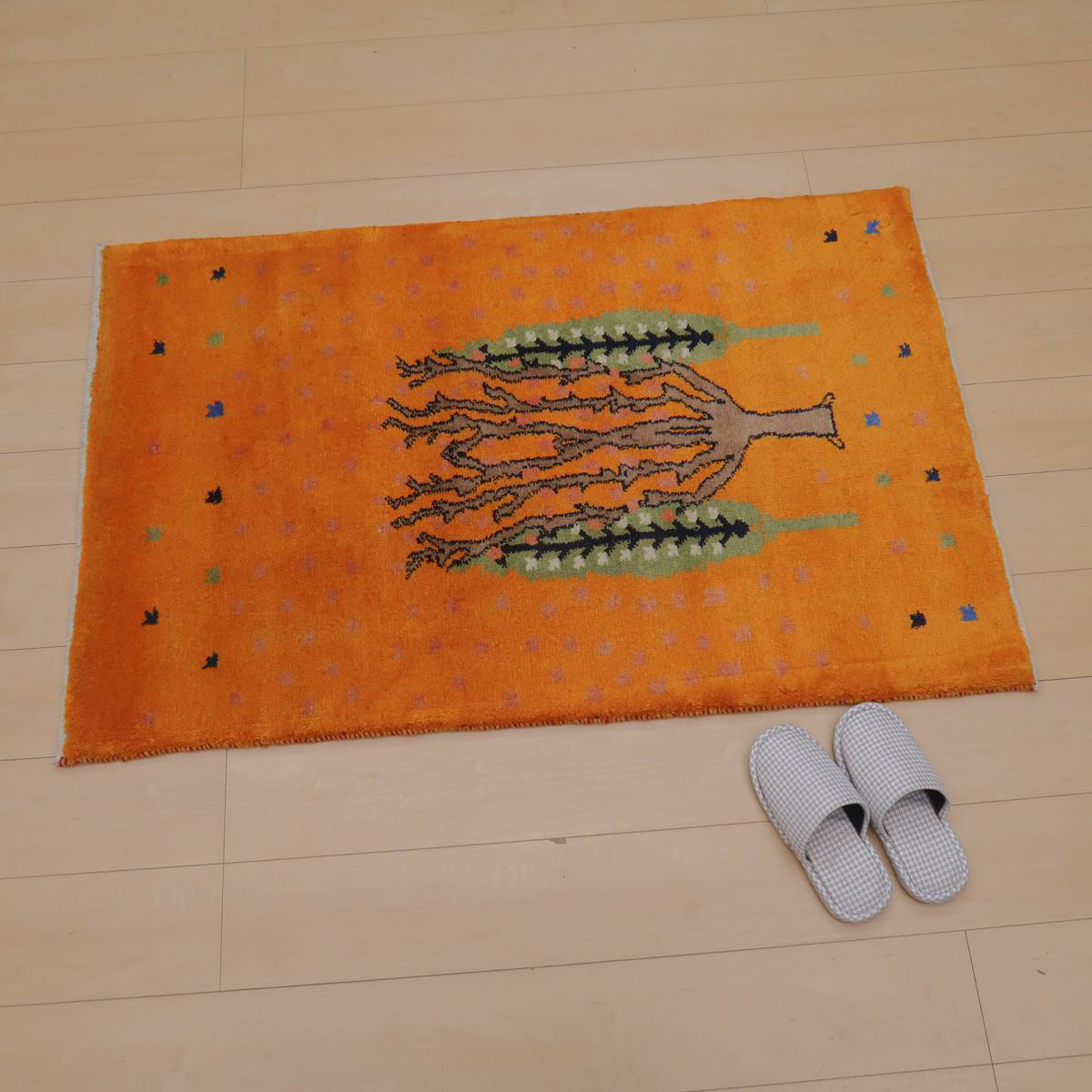 ギャッベ(ラティーフ) 129×83cm(BS-11652)