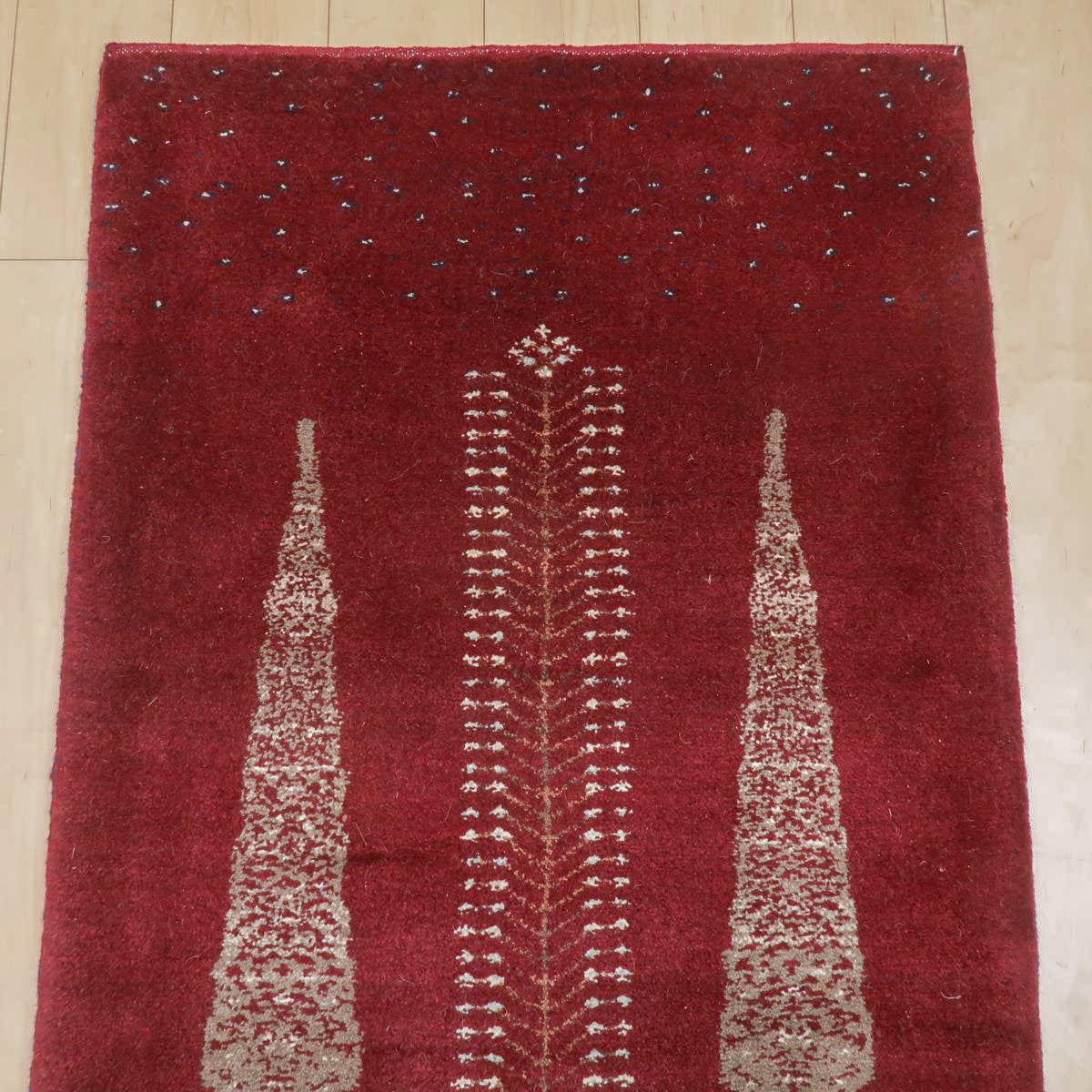 ギャッベ(ラティーフ) 132×85cm(BS-11670)
