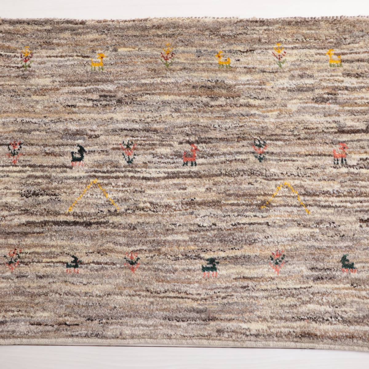 ギャッベ(ギャッベ) 83×105cm(BS-11870)