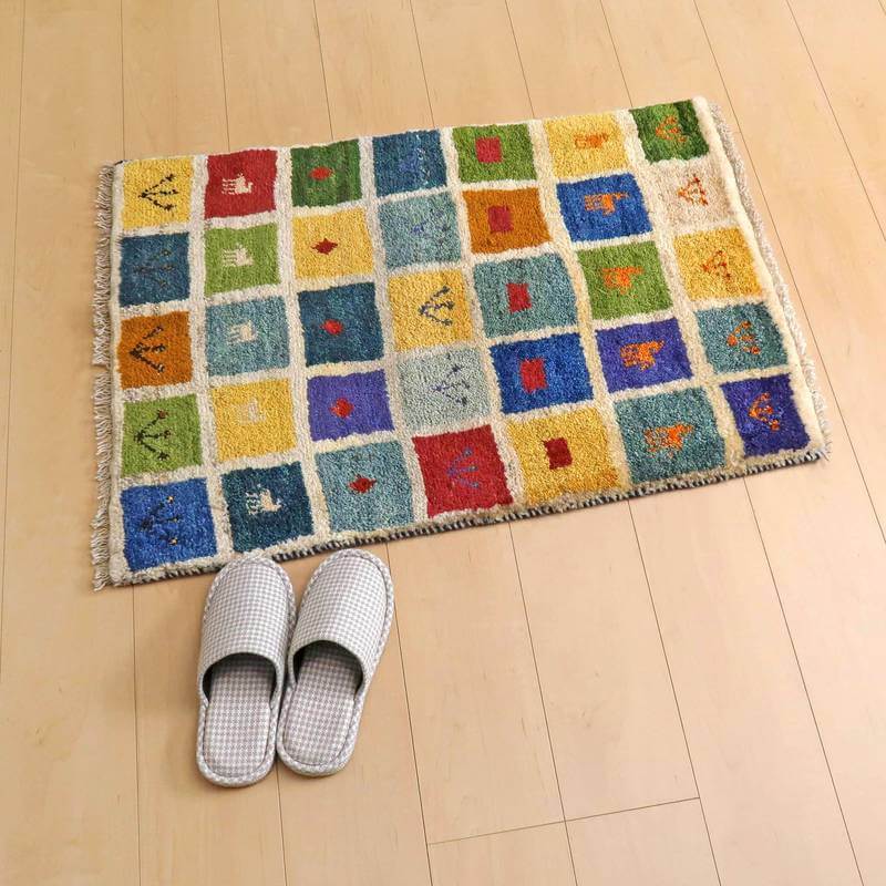 ギャッベ 90×64cm(BSS-10105)