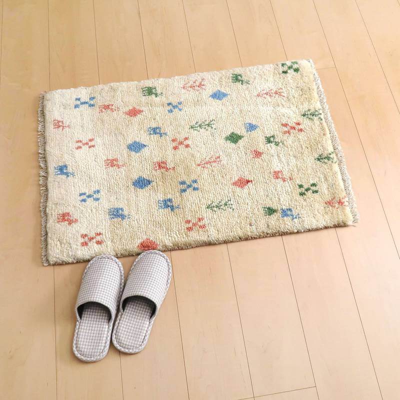 ギャッベ 83×57cm(BSS-10126)