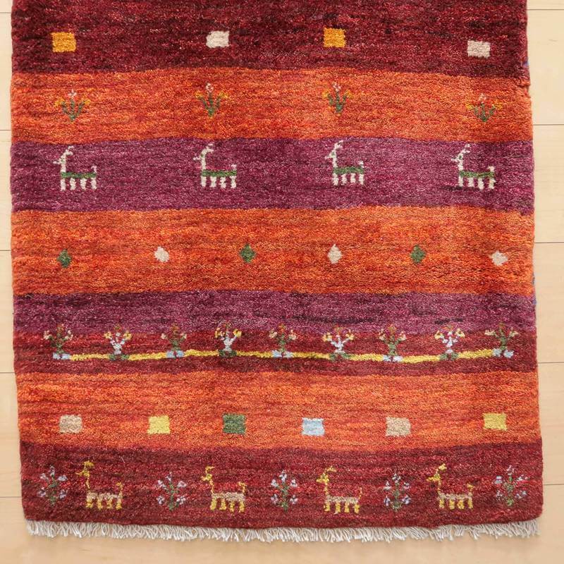 ギャッベ 86×66cm(BSS-10135)