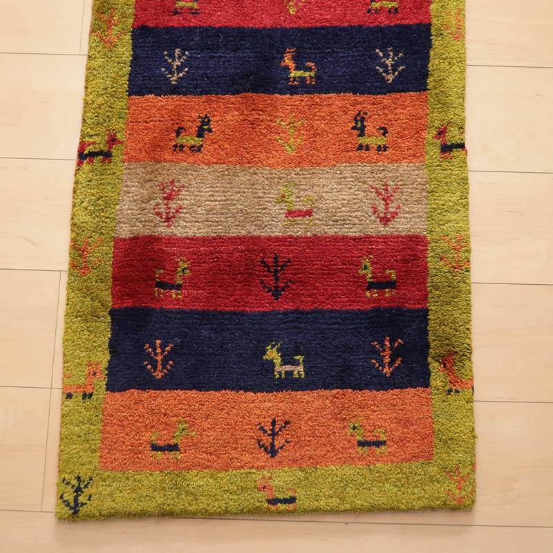 ギャッベ 83×52cm(BSS-10153)
