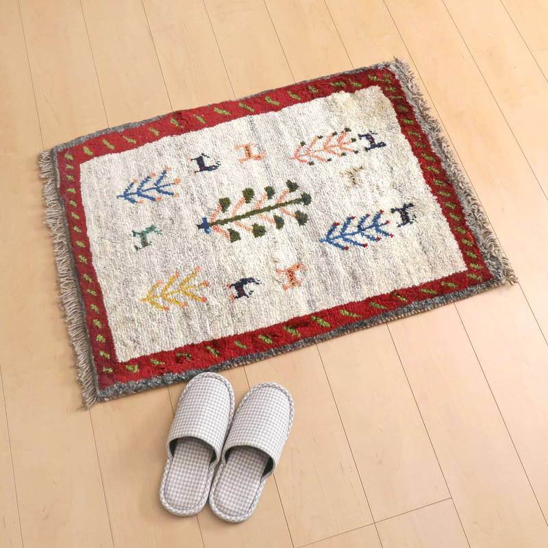 ギャッベ 86×61cm(BSS-10174)