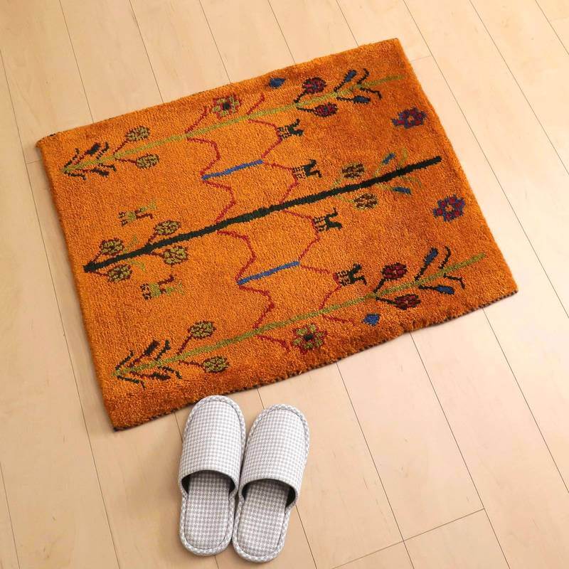 ギャッベ 83×64cm(BSS-10179)