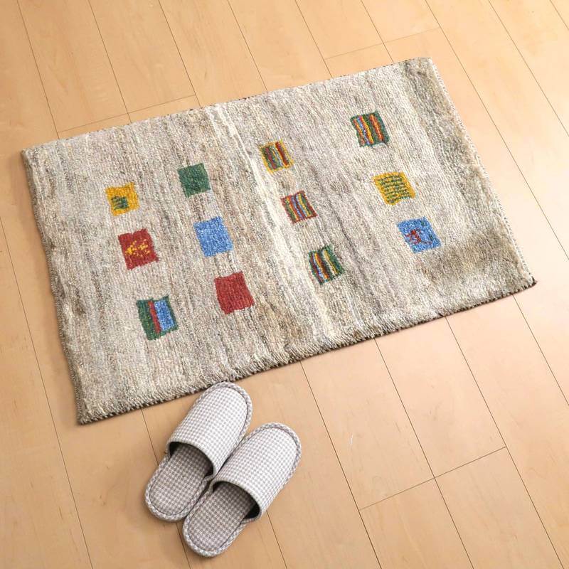ギャッベ 92×58cm(BSS-10186)