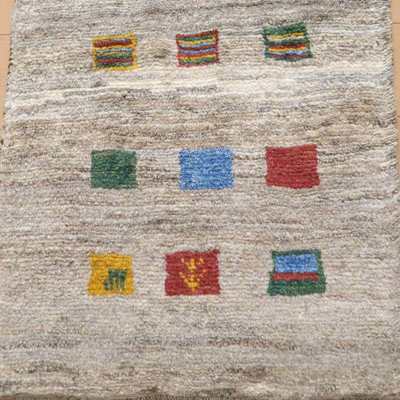 ギャッベ 92×58cm(BSS-10186)